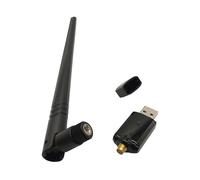 LED ATOMANT Zigbee 3.0 USB Dongle con Antena Externa SMA | Coordinador/Gateway Zigbee Compatible con Home Assistant, Zigbee2MQTT, ZHA, OpenHAB
