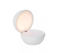 LED Batería Lámpara de Mesa Plegable Blanco Salón Ø12 CM 2700K Luz Mesa de Noche