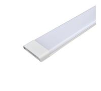 LED Batten Slimline, Luz De Tira Led Impermeable, Luz De Tubo Pared O Techo Montaje Línea Delgada A Prueba De Polvo Altos Lúmenes Luz De Tubo Integrada, Para La Cocina Oficina Garaje,1pc-60cm/23.6in