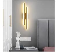 LED Bedroom Wall Lamp Wall Sconces Copper Line Pipe Acrylic Lampshade Indoor Lighting with Living Room Corridor Light Fixture