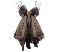 Led Black Veil Headband | Halloween Costume Accessories | Light Up Veil Decoration | Ghost Hair Accessories | Light Up Halloween Decoration Halloween Headband Ghost Hair Accessories For Women And Girl