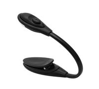 Led Book Light, Clip Lamp For Reading, Clamp Lamp Light For Reading Books Travel Bedroom Clip- Light For Reading Reader Christmas with One-Button Switch and Adjustable Hose