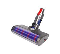 LED Brush Head - Compatible with Dyson V7 V8 V10 V11 - Soft Velvet Rollers, Made in China