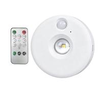 LED Cabinet Light - Rechargeable Adjustable Lamp, No Drill Under Cabinet Lighting | Wireless Motion Brightness Control Strip Fixture, Portable Stick On Illumination System For Bedroom Bathroom RV Gara
