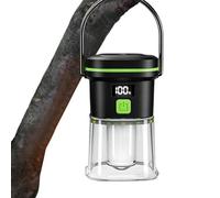 LED Camping Lantern - Rechargeable Tent Light | Digital Display, Tripod Re
