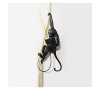 LED CANDELIERS, Lámpara de Mono Resina Negro Blanco Gold Derecho Izquierda Luz de Pared de Mono Compatible con la lámpara de Dormitorio Luces de Pared de Apliques Retro Lámpara de Pared, Vintage