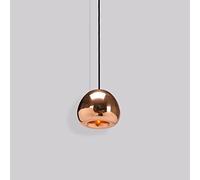 LED CANDELIERS, MODERNA CABEZA CABEZA CHROME ROSE MIRRO ROSE Lámpara de bola de bola Globe Farmhouse Barra de cocina Suspensión Luz de lámpara de metal de metal Caja de techo de vidrio M Aqiong