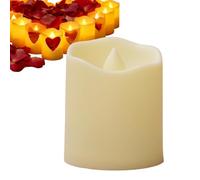 LED Candle Lights - Flickering Flameless Battery Operated Decor for Holiday | PP with Warm Glow, Ambient Lighting Accent, Christmas Party Accessory, Bedroom Garden Table, Home Living Room Display