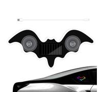 LED Car Lights Interior - Solar/USB Rechargeable Multi-Mode, Bat LED Lights with High-Intensity Optical Lens, Wireless Automotive Accents Lighting, Decorative Atmosphere Lamp for Truck SUV RV