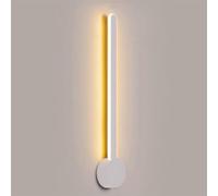Led Ceiling Wall Sconce Minimalist Wall Lamp European Aluminum Wall Lantern Wall Mounted Light Bedroom Lamp Dresser Light Bedside Decor Lamp/Blanc/40Cm