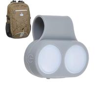 LED Chest Light - Magnetic Running Night Beam, Multi Function Rechargeable Body Warning Lamp | White Red Strobe Illumination, Hiking Race Utility Visibility Accessories External Activewear Signali