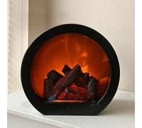 Led Chimenea, Chimenea Lámpara Control táctil, Chimeneas Eléctricas Con Efecto Llama