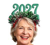 LED Christmas Headband, 2027 Cute Light, Up Headband Hair, Accessories