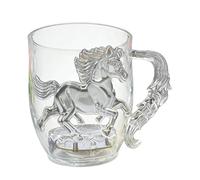 LED Cup - ABS, 3,54 x 3,15 x 3,94 in Water-Activated Glow Drinkware Color-Changing LED | Horse Light-Up Cup, Glow Cups For Tea, Milk, Juice, Home, Office, School, Cafe, Party, New Year, Spring