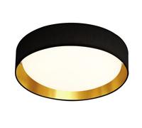 LED Deckenleuchte Blanco Cálido 15W 3000K Ø37 CM Negro Oro Techo Blendarm