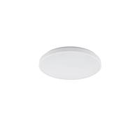 LED Deckenleuchte Blanco Metal Malo IP44 38,5 CM Redondo 3000K Techo Blendarm
