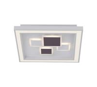 LED Deckenleuchte Blanco Negro Salón Oficina B: 48 CM 3000K Lámpara de Techo