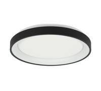 LED Deckenleuchte dormitorio Negro Blanco Ø38 CM 30W Lámpara de Techo Blendarm