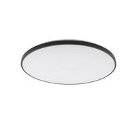 LED Deckenleuchte Negro Metal Malo IP44 64,2 CM Redondo 32W Techo Blendarm