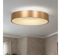 LED Deckenleuchte Redondo en Dorado Blanco Salón Ø48 CM 40W Techo Agradable