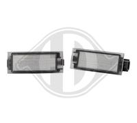 LED DIEDERICHS Luz De Matrícula Trasera Para Renault Twingo II CN0 Clio III