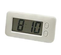 LED Digital Auto Uhr - Selbstklebende Armaturenbrett Mini Uhr | ABS Universal Klebe Ur Für Auto Motorrad LKW Fahrrad | Kompakte Zeit Anzeige Für Zuhause Büro Kühlschrank Nutzung