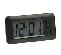 LED Digital Auto Uhr - Selbstklebende Armaturenbrett Mini Uhr | ABS Universal Klebe Ur Für Auto Motorrad LKW Fahrrad | Kompakte Zeit Anzeige Für Zuhause Büro Kühlschrank Nutzung