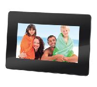 LED DIGITAL TREVI DPL 2210 7" PHOTOFRAME BLACK 221000