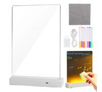 LED Drawing Board - 1200mAh Writing Hardware, Illumination Management System, Dry Erase Doodle Unit, Rechargeable Tablet Frame, Glow Large Size For Boys Girls Preschoolers Kindergarten