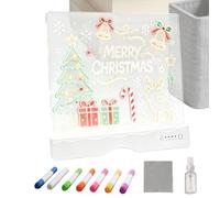 LED Drawing Board | For Kids Rechargeable Writing Tablet with Markers