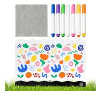 LED Drawing Board Rechargeable Writing Pad with Markers