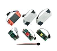 LED Driver Constant Current 300mA 1-3W 3-5W 4-7W 8-12W 18-24W 25-36W Double color Power Supply 3Pin output lighting transformers(1 PCS_AC85 TO 265V_8 TO 12W)