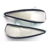 LED espejo retrovisor Gire Indicador de señal Repetidor lente set izquierda + derecha