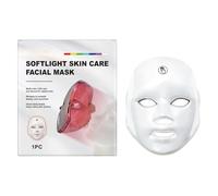 LED Face Cover - Portable Blue Light Beauty Device | Multi-Color Cordless LED Face Masque for Women, Skin Rejuvenation, Lifting, Brightening, Anti-Aging, Spa, Home Skincare