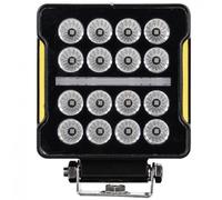 LED Faro De Trabajo Cuadrado 16 LED Luz De Trabajo 12/24V LAMIRO
