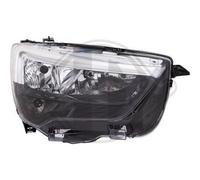 LED Faro Halógeno H7/H1 Derecho para Opel Combo Limusina de Gran Capacidad