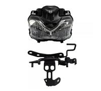 LED Faros Moto Conjunto Faro Delantero con Lente Transparente para Z900 Z 900 2017 2018 2019 Faros Delanteras(with A Bracket)