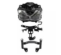 LED Faros Moto Conjunto Faro Delantero con Lente Transparente para Z900 Z 900 2017 2018 2019 Faros Delanteras(with B Bracket)