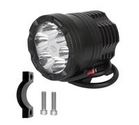 LED Faros Moto para Cafe para Racer Luz LED Faro Foco 12V Conjunto De Faros Antiniebla Auxiliares Lámpara Conducción Faros Delanteras