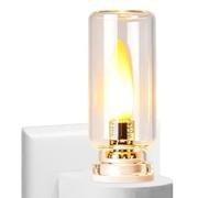 LED Flame Light - Warm Small Realistic Flame Candle Ambient Lamp | Realistic Flickering Flame Effect - Simulates The Soft, Natural Motion Of A True Candle Flame, Creating A Warm And