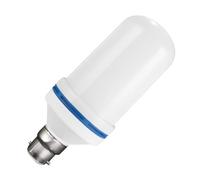 LED Flammen Glühbirne E27-6x15,5cm 4 Flackermodi Feuerflamme Effekt, Gelblicht B22 Dekorationsbirne Außenbereich, Warmton Wohnzimmer Terrasse Weihnachten, Halloween Hochzeit | für Zuhause