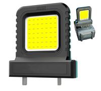 Led Floodlight - Spotlight | Rechargeable Work Light | Security Lights Waterproof for Fishing Hiking Repairing Emergenccy Super Bright Spotlight for Garage Car Repair Camping Electricians
