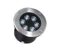 LED Foco Empotrable Al Aire Libre - Luces Led Suelo Terraza Exterior, IP67 Impermeable Focos Led Empotrables Exterior, AC85-265V Focos Suelo Led Exterior, Redondo Incrustado Luz Del Césped(White Light
