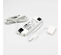 led fuente de alimentación 12 V 30/60 W transformador controlador adaptador led miniconector, tamaño: 30 W