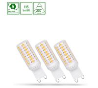 LED G9 4W 230V AC Blanco Neutro Regulable 460 Lúmenes 270°
