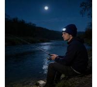 LED Hat Light - 2.32x1.85 In , LED Light For Knit Beanie Hat, USB Rechargeable Waterproof | Versatile Lighting For Nighttime Walking Camping Running Jogging Working Fishing Men Women Boys Girls Youth