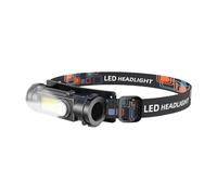 LED Head Torch - ABS Head Torch Rechargeable | Magnet Head Lights For Head | LED Headlight Work Light For Bike Mountaineering | Head Lamps Adults For Outdoor Patrolling Night Backpacking Fishing Runni