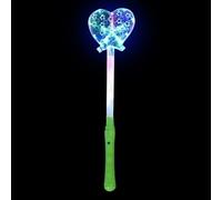 LED iluminada con luz de Estrella Intermitente, varitas Luminosas de 38 cm para niños y Adolescentes, de Luminosa para Concierto de Halloween, decoración Colorida de Accesorios de