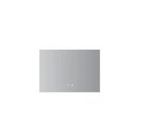 LED IMEX Espejo Cuadrado Retroiluminado con Luz Fría y Doble Sensor en Acabado Cromo - 80 x 80 cm