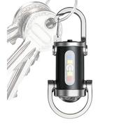 LED Keychain Flashlight - Rechargeable Mini LED Torch with USB Charging - Portable Waterproof Keychain Light for Outdoor, Camping, and Everyday Carry